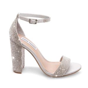 Steve Madden Crystal Heels NEW / box